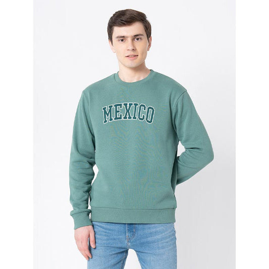 Red Tape Graphic Print Sweatshirt For Men | Comfortable With Stylish Design