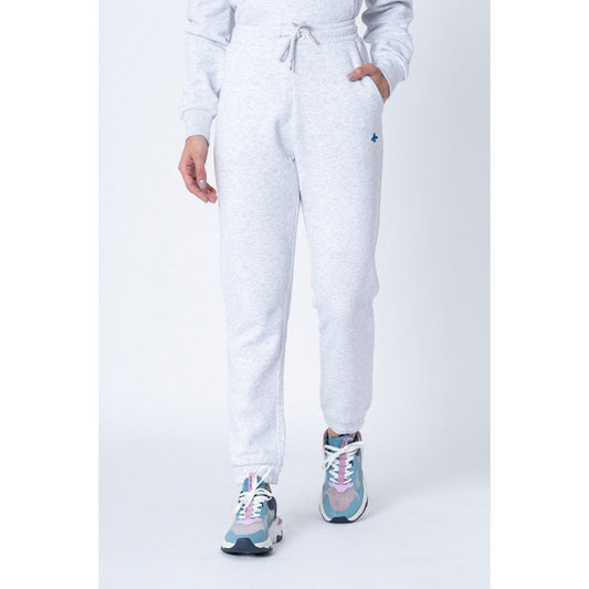 MODE by Red Tape Women's Grey Melange Solid Jogger