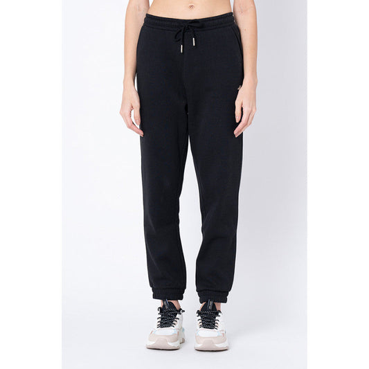 MODE by Red Tape Women's Black Solid Jogger