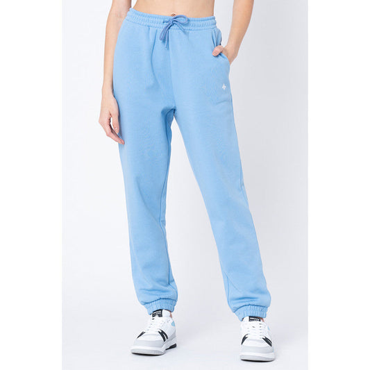 MODE by Red Tape Women's Slate Blue Solid Jogger