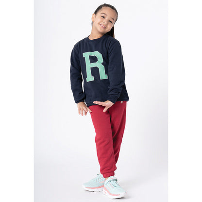 Red Tape Kids Unisex Navy Printed Sweatshirt