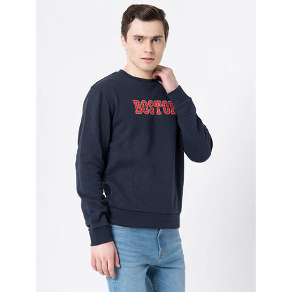 Red Tape Graphic Print Sweatshirt For Men | Comfortable With Stylish Design