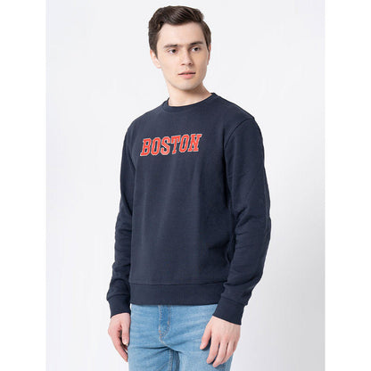 Red Tape Graphic Print Sweatshirt For Men | Comfortable With Stylish Design