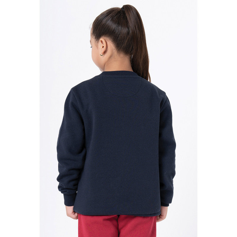 Red Tape Kids Unisex Navy Printed Sweatshirt