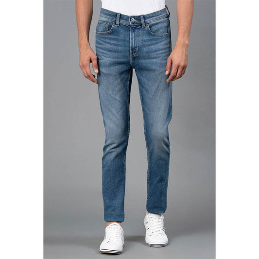 RedTape Casual Jeans for Men | Light Indigo | Comfortable & Breathable | Durable & Moisture Absorbent | Skinny