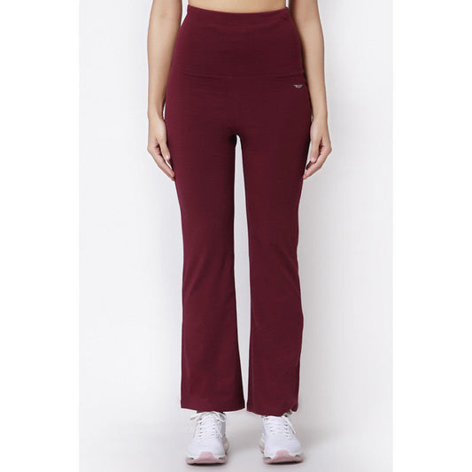 RedTape Women Maroon Yoga Pants