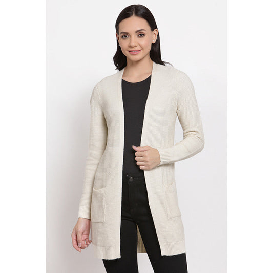 MODE by RedTape Women's Off White Sweater