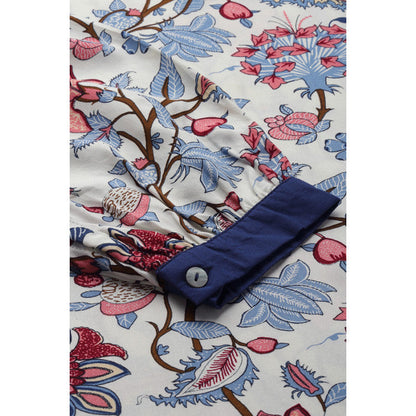 MODE by RedTape Women's Red Floral Print Tunic